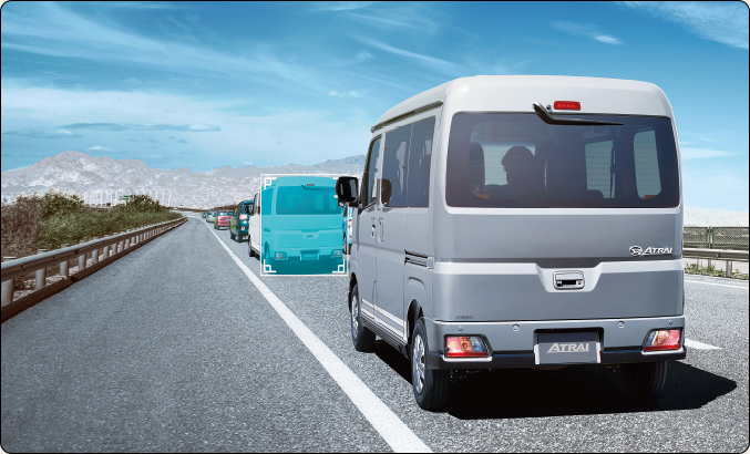 全車速追従機能付ACC (アダプティブクルーズコントロール)